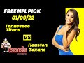 NFL Picks - Tennessee Titans vs Houston Texans Prediction, 1/9/2022 Week 18 NFL Best Bet Today