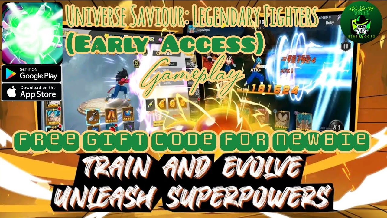 Universe Saviour: Legendary Fighters Gameplay Including 3X Exchange Code 🎁 for NEWBIE | Dragon Ball