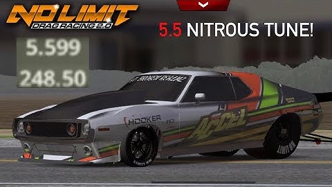 No Limit Drag Racing 2.0: 5.5 AMC Javelin Nitrous Tune! *FASTEST Javelin Tune*