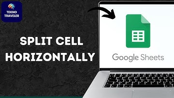 How to Split a Cell Horizontally in Google Sheets