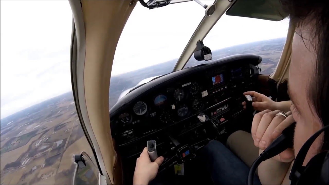 First flight in the Piper Archer 2