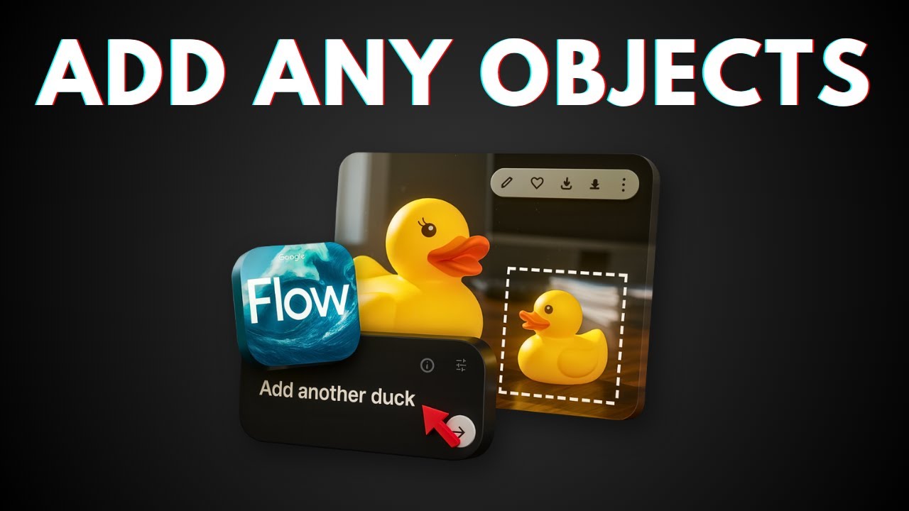 Lady Insert Object How to Insert Objects SEAMLESSLY into a Video with Google Flow (Veo AI ...