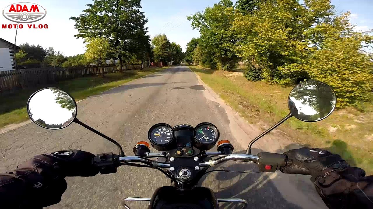 Jawa 350 TS na polskiej wsi - Adam MotoVlog