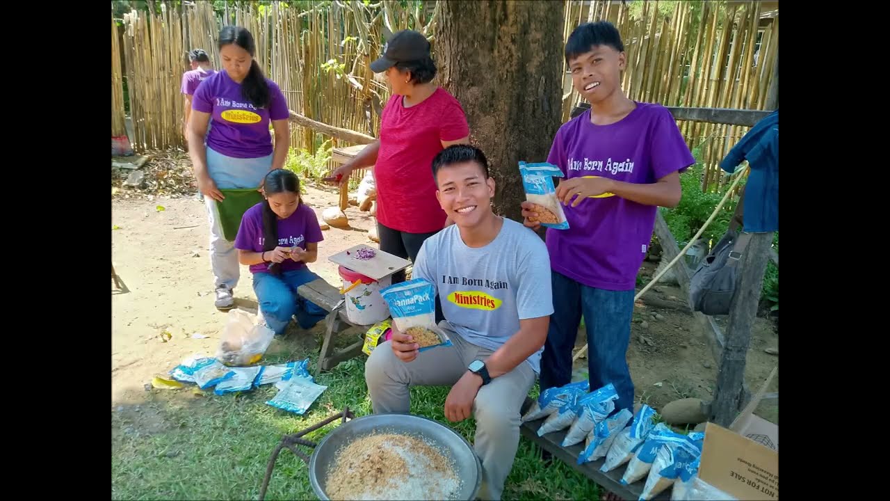 Gospel & Feeding Outreach in Barangay Teresa Narra Palawan