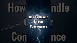 🤓🌪 How to Handle Chaser Convergence #shorts #stormchasing #weather
