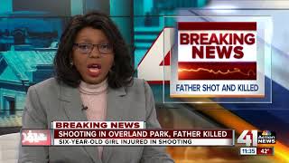 Man killed, 6-year-old girl injured in Overland Park shooting