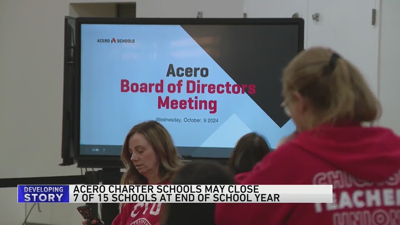 Acero Schools propose closing 7 charter schools; about 2,000 students