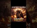 I bow to no one, except Jesus Christ