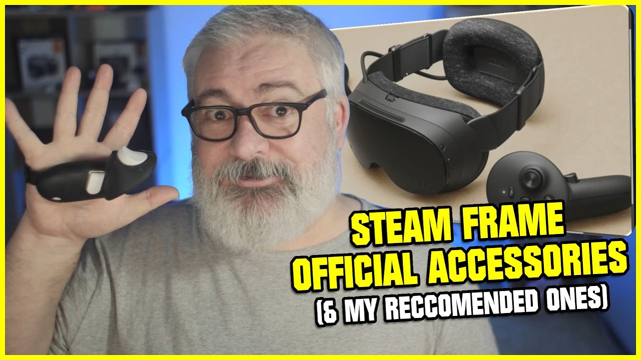 Steam Frame "Enthusiast Kit" Details Leak + Best Steam Frame Accessories To Look For