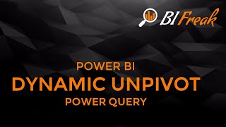 Dynamic Unpivot With Power Bi (Query Editor)