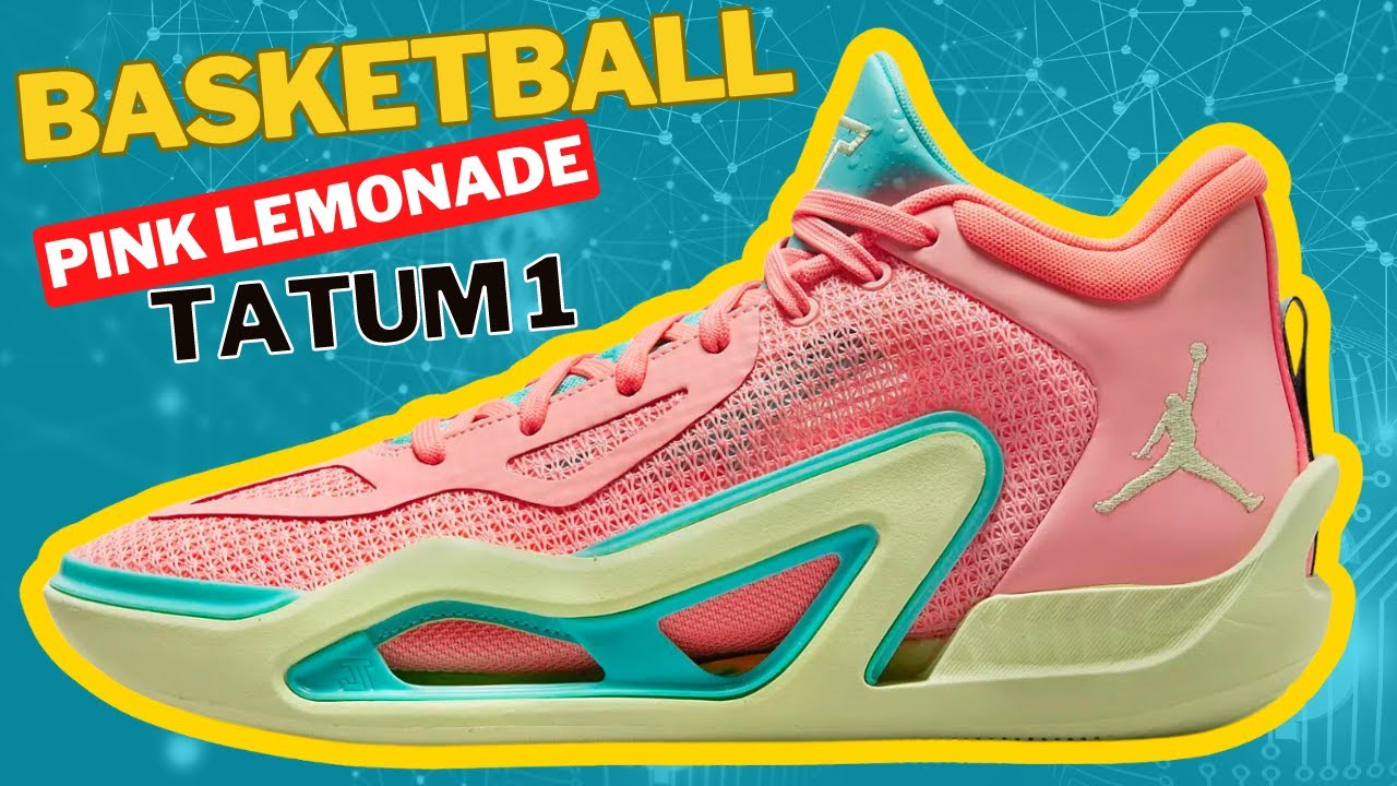 Tatum 1 Pink Lemonade On Foot Review! The Sneaker Jayson Scored 55 Points  in at All Star Game 2023 