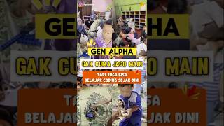Gen Alpha Ngoding😎 #programming #digital #skills #creative #robot #coding #kids #fyp