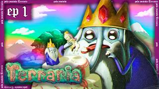 LA NOVIA CONTRA EL DEVORAMUNDOS 🪵 Episodio 1 🪵 TERRARIA