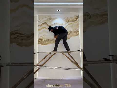 Venetian plaster with