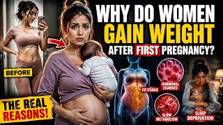 Why Do Some Women Gain Weight After Their First Baby? 😱 (Truth About Postpartum Body Changes)