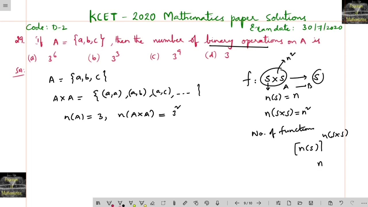 If A a b c Then The Number Of Binary Operations On A Is YouTube if-a-a-b-c-then-the-number-of-binary-operations-on-a-is-youtube