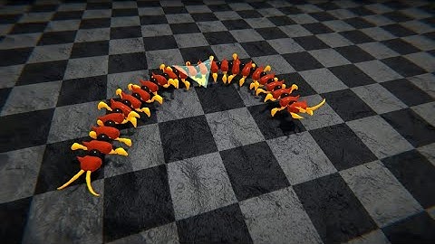 Walking Centipede | Unity ML-Agents