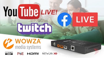 Live Streaming Encoder for Youtube, Facebook, WOWZA & more by WyreStorm - NHD-300-TX