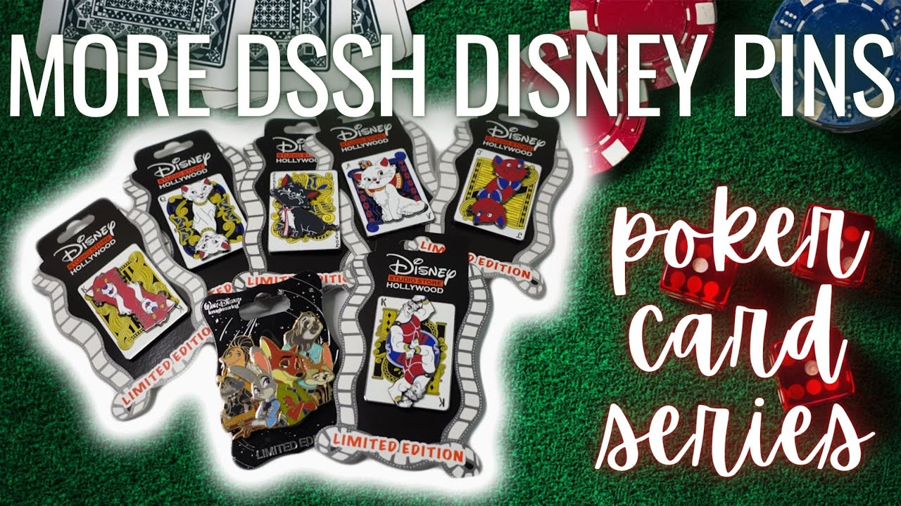 DISNEY PIN MAIL | DSSH Poker Card Pin Series