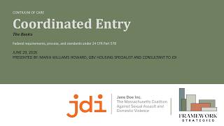 Coordinated Entry: The Basics