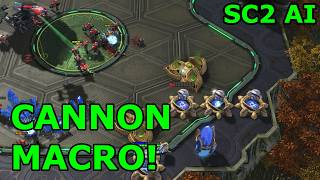AI CANNONS - JimmyBotP vs BotTato- Starcraft 2 AI