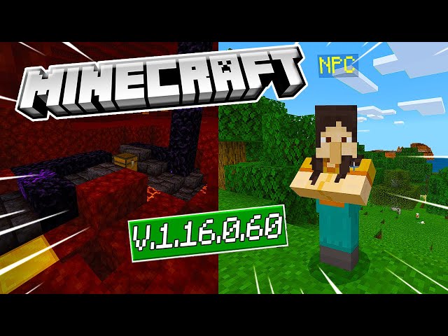 REVIEW DO MCPE 1.16.200 OFICIAL - MELHORIAS NO MINECRAFT PE 1.16