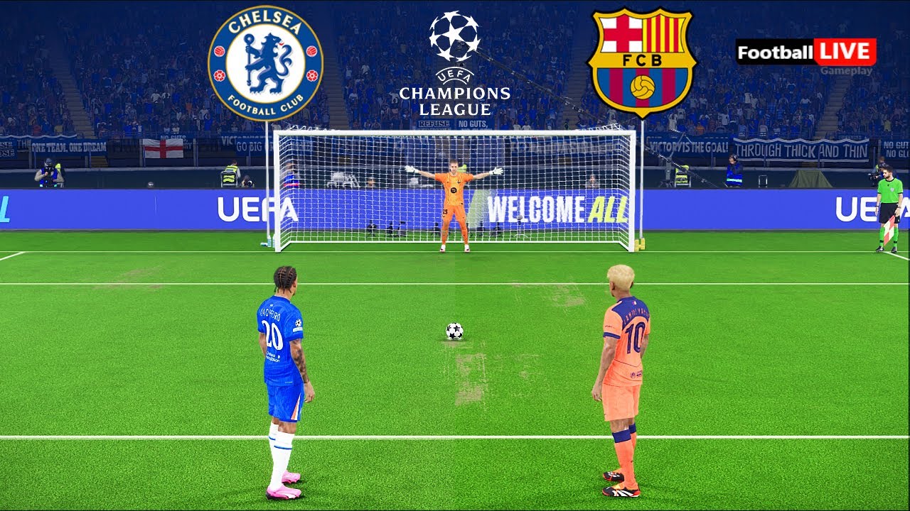 Chelsea vs Barcelona - Penalty Shootout - UEFA Champions League 2026 | eFootball PES