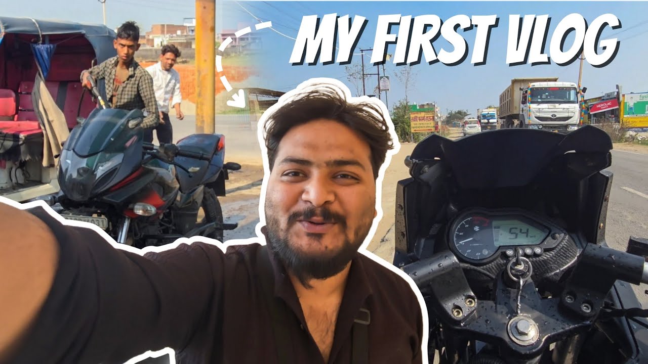 My First Vlog 🤩 | Bike Washing & Chain Cleaning 