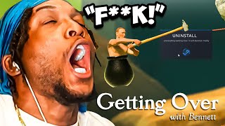 YourRAGE Almost Ends Streaming While Chat bullies him Playing “Getting Over it”