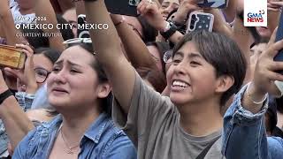 K-pop stars BTS greet Mexican fans from the presidential balcony | GMA News screenshot 4
