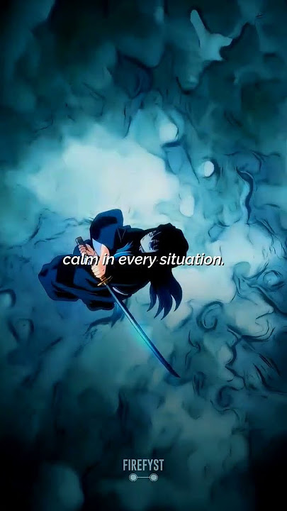 Demon Slayer 'Anime Quote' Motivation: On Mind's Calmness