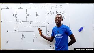 Equivalent Resistance of a Circuit | Tricky Infinite Ladder Circuit