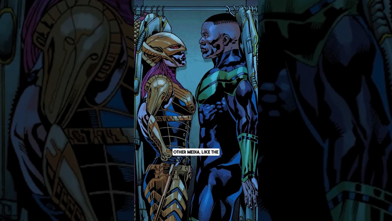 Is This Justice League Romance Controversial? #justiceleague #dcau #greenlantern #hawkgirl #comics
