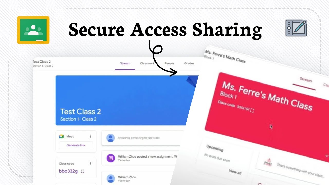 How to see class code in Google Classroom (Enrollment Support) - YouTube