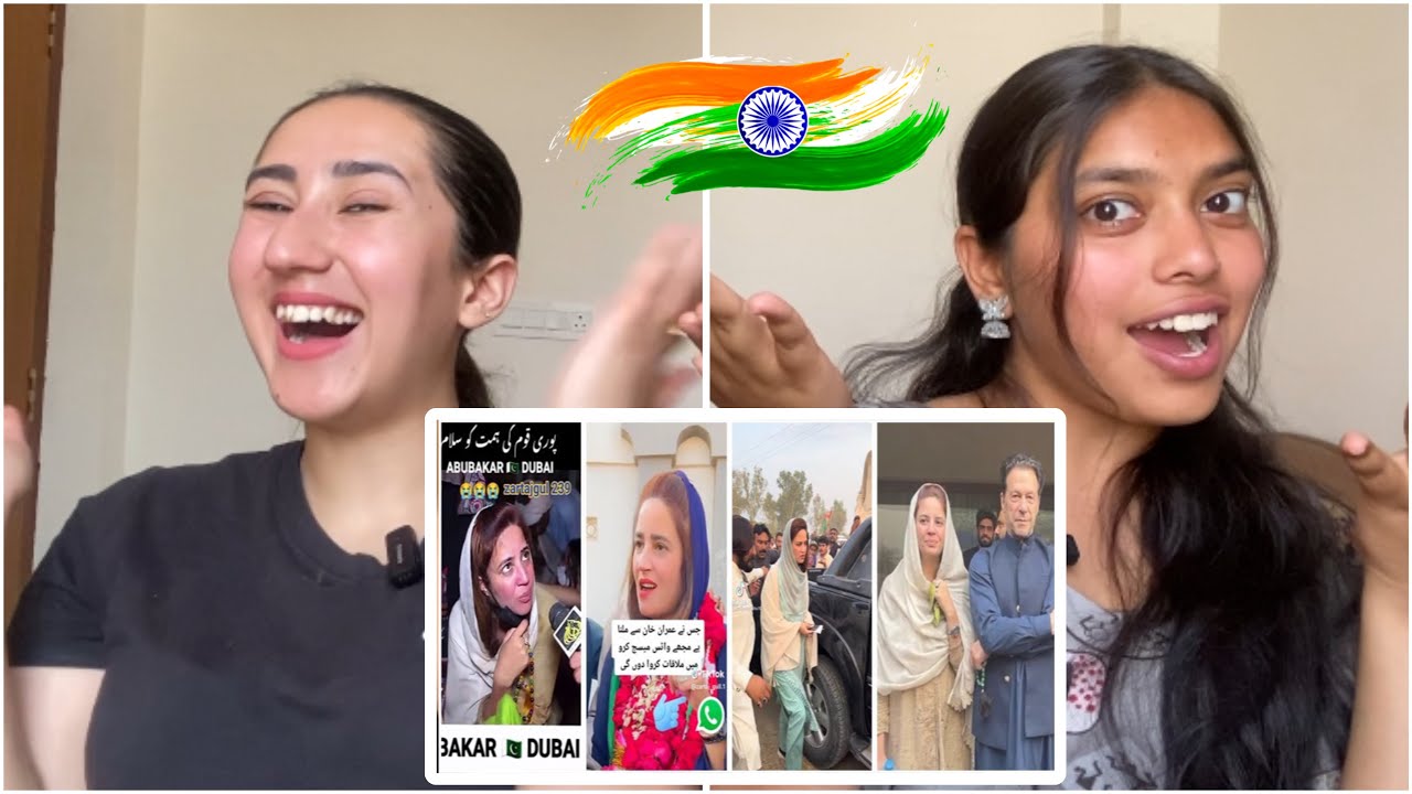 Indian Reaction to Zartaj Gul Tiktok Compilation