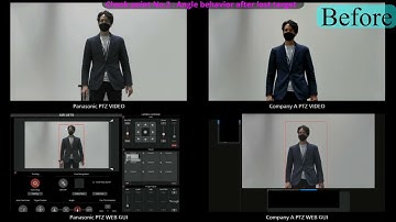 Panasonic Auto-Tracking Software Comparison