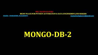 MONGODB-2