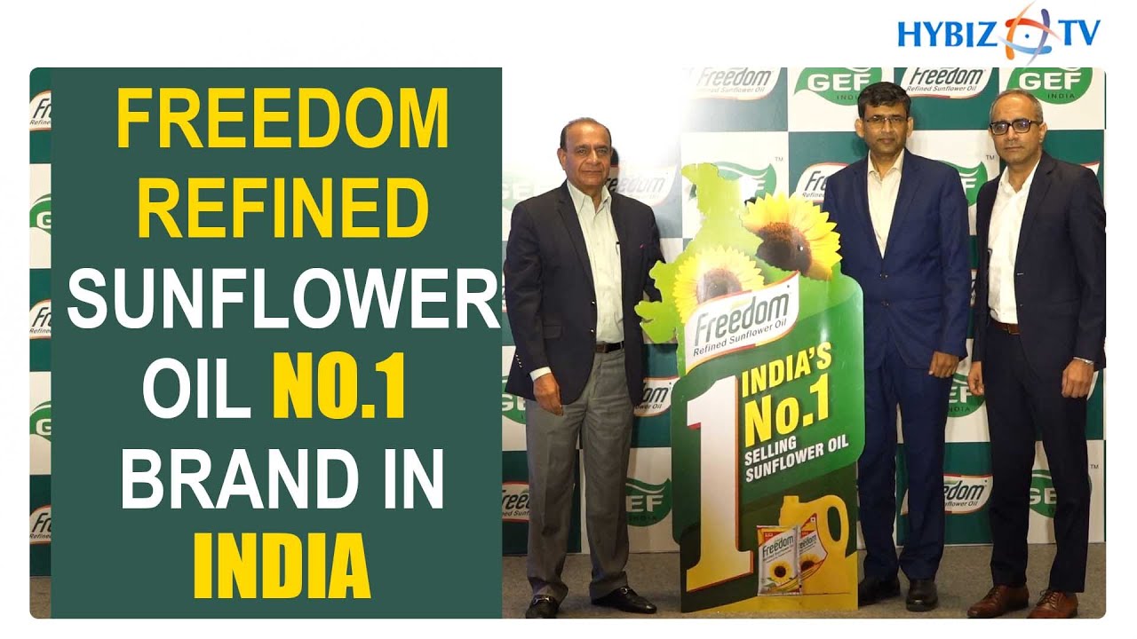 Freedom Oil India's Number One Refined Sunflower Oil Brand In India