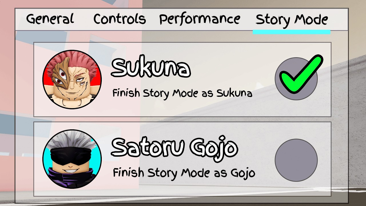 Beating the STORYMODE in Jujutsu Shenanigans