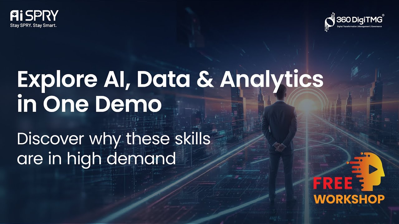 Explore AI, Data & Analytics in One Demo: Why These Skills Are in High Demand | 360DigiTMG