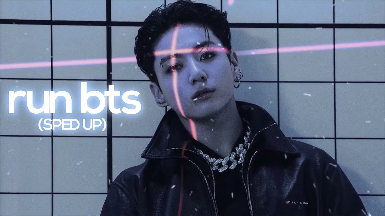 run bts - bts (sped up/nightcore)