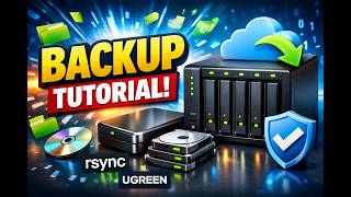 Backup Skript Shell Tutorial (rsync) UGreen NAS - Folge 1