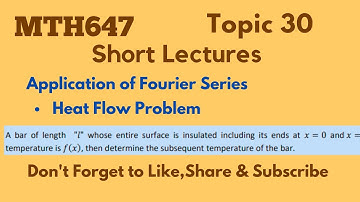 Mth647 Lecture 30| Short lectures|mth647 Short Lectures Virtual university of Pakistan