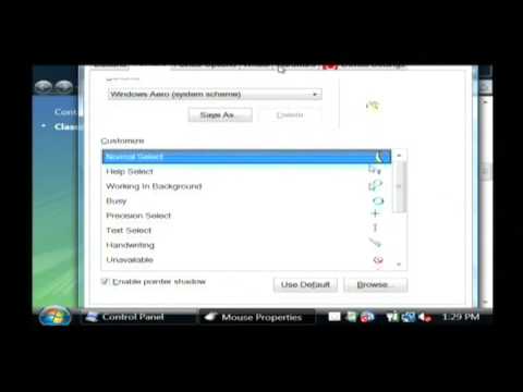 Pointor Software Computer Hardware & Software Tips : Mouse Pointer Options - YouTube