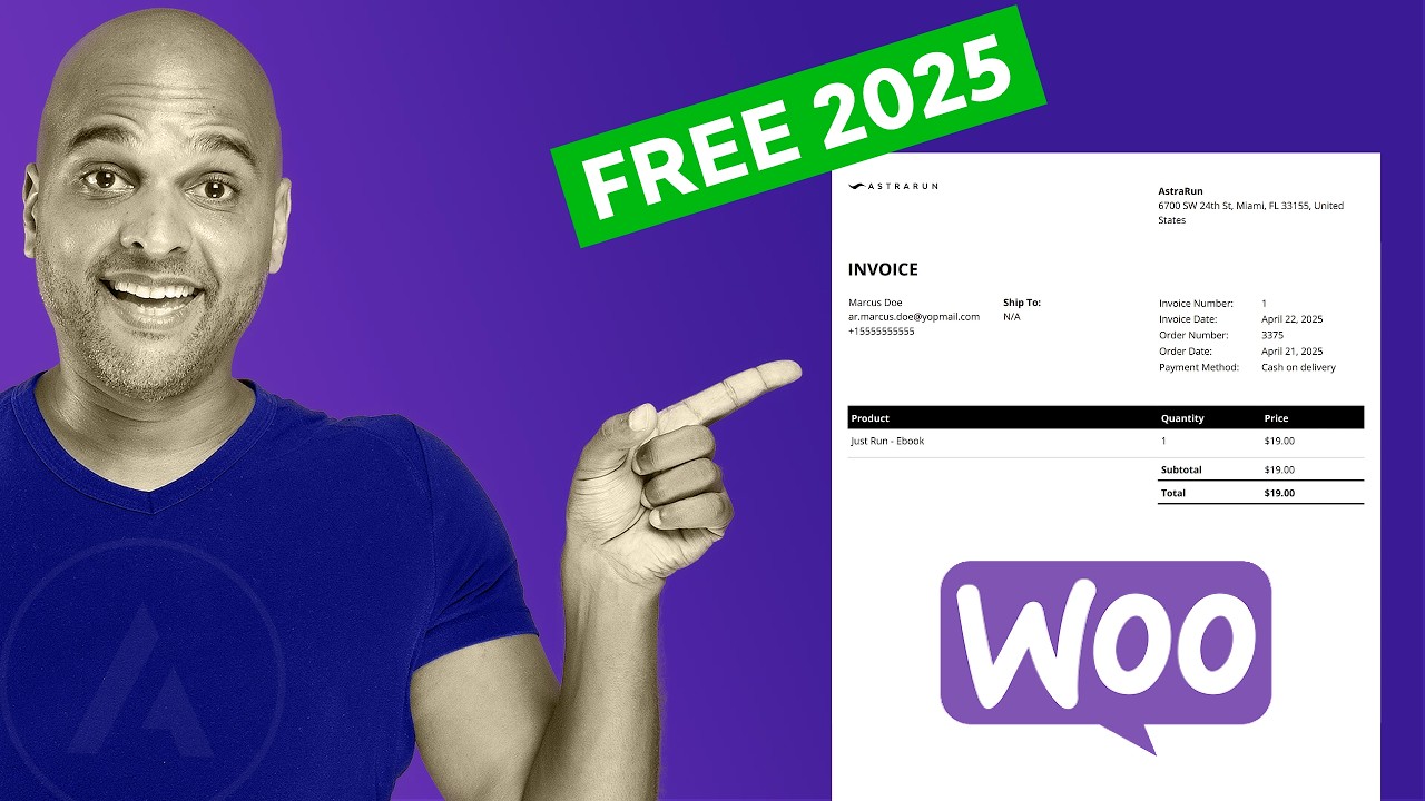Создавайте счета-фактуры на своем сайте WooCommerce — БЕСПЛАТНО с 2025 года.