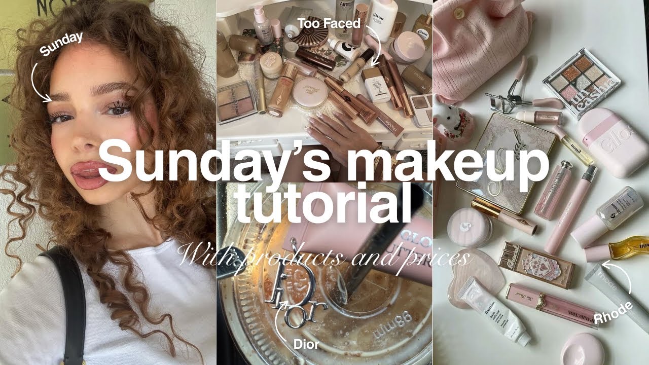 Sunday Kalogeras' EXACT Makeup Routine | Products and Prices