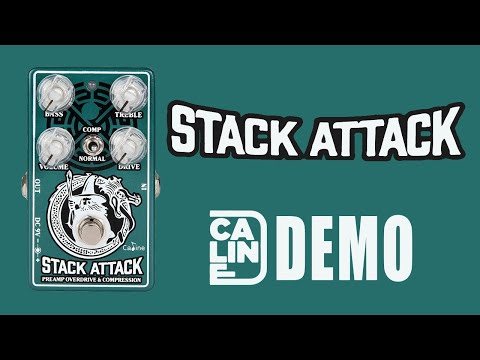 Caline - Stack Attack Preamp Overdrive and Compression - Demo