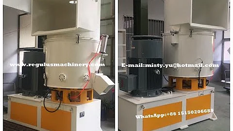industrial plastic HDPE film/LDPE film Agglomerator machine