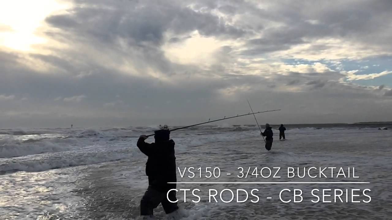 CTS Surf & Jetty CB Series Rod - YouTube