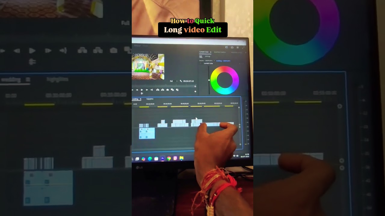 How To Edit long & quickly Wedding Videos in Premiere Pro